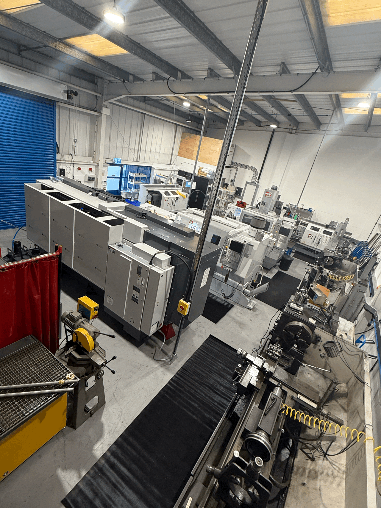 CHP Engineering HAAS CNC workshop capacity upgrade